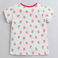 Load image into Gallery viewer, CrayonFlakes Soft and comfortable Flowers Printed Leggings Set