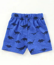 Load image into Gallery viewer, CrayonFlakes Soft and comfortable Dinosaur Printed Half Sleeves Set