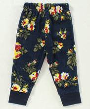 Load image into Gallery viewer, Floral Polar Fleece Sweatshirt Jogger Set
