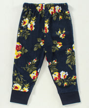 Load image into Gallery viewer, Floral Polar Fleece Sweatshirt Jogger Set