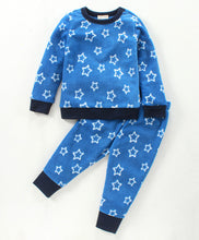 Load image into Gallery viewer, Stars Polar Fleece Sweatshirt Jogger Set