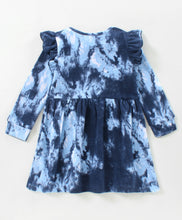 Load image into Gallery viewer, Tie Dye Polar Fleece Dress Cotton Leggings Set