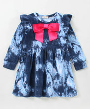 Load image into Gallery viewer, Tie Dye Polar Fleece Dress Cotton Leggings Set