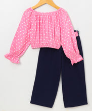 Load image into Gallery viewer, Polka Top Pant with Belt Set
