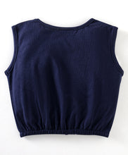 Load image into Gallery viewer, Frilled Solid Bow Top and Floral Skirt Set