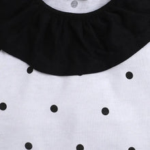 Load image into Gallery viewer, CrayonFlakes Soft and comfortable Polka Printed Neck Frill Set