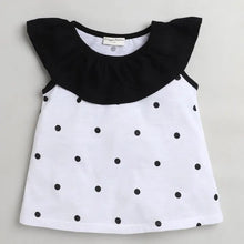 Load image into Gallery viewer, CrayonFlakes Soft and comfortable Polka Printed Neck Frill Set