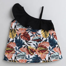 Load image into Gallery viewer, CrayonFlakes Soft and comfortable Floral Front Frill Single Strap Set