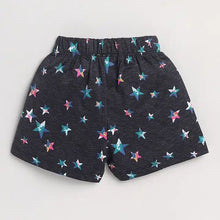 Load image into Gallery viewer, CrayonFlakes Soft and comfortable Stars Printed Half Sleeves Set
