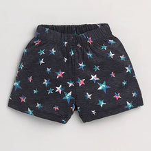 Load image into Gallery viewer, CrayonFlakes Soft and comfortable Stars Printed Half Sleeves Set