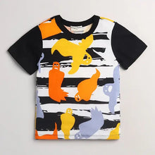Load image into Gallery viewer, CrayonFlakes Soft and comfortable Abstract Printed Half Sleeves Set