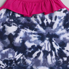 Load image into Gallery viewer, CrayonFlakes Soft and comfortable Tie and Dye Open Strap and Frill Set