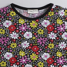 Load image into Gallery viewer, CrayonFlakes Soft and comfortable Floral with Bottom Frill Leggings Set