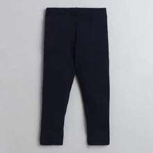 Load image into Gallery viewer, CrayonFlakes Soft and comfortable Floral Neck Frill Leggings Set