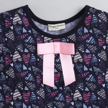 Load image into Gallery viewer, CrayonFlakes Soft and comfortable Hearts with Bow Leggings Set