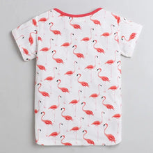 Load image into Gallery viewer, CrayonFlakes Soft and comfortable Birds Printed Leggings Set