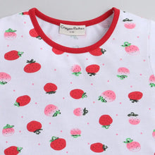 Load image into Gallery viewer, CrayonFlakes Soft and comfortable Strawberry Printed Leggings Set