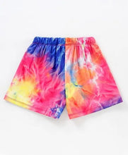Load image into Gallery viewer, CrayonFlakes Soft and comfortable Tie and Dye Printed Short
