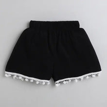 Load image into Gallery viewer, CrayonFlakes Soft and comfortable Solid with Lace Short