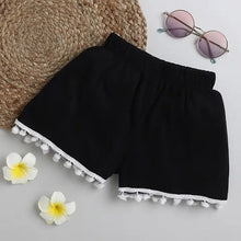 Load image into Gallery viewer, CrayonFlakes Soft and comfortable Solid with Lace Short