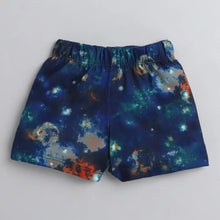 Load image into Gallery viewer, CrayonFlakes Soft and comfortable Tie and Dye Shorts - Blue