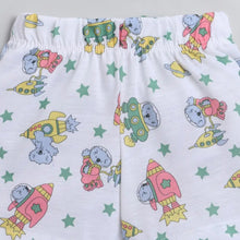 Load image into Gallery viewer, CrayonFlakes Soft and comfortable Rockets Spaceshuttle Shorts