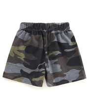 Load image into Gallery viewer, CrayonFlakes Soft and comfortable Camouflage Printed Shorts