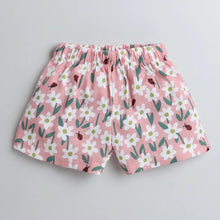 Load image into Gallery viewer, CrayonFlakes Soft and comfortable Floral Printed Shorts - Pink