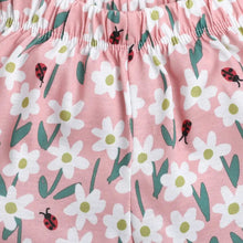 Load image into Gallery viewer, CrayonFlakes Soft and comfortable Floral Printed Shorts - Pink