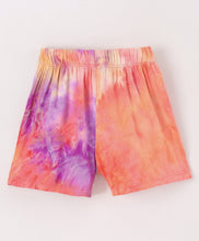 Load image into Gallery viewer, Tie and Dye Printed with Bow Shorts