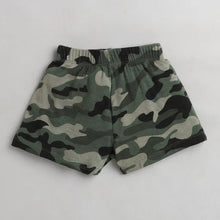 Load image into Gallery viewer, CrayonFlakes Soft and comfortable Camouflage Printed Shorts
