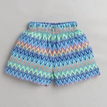 Load image into Gallery viewer, CrayonFlakes Soft and comfortable Abstract Printed Shorts