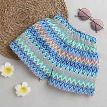 Load image into Gallery viewer, CrayonFlakes Soft and comfortable Abstract Printed Shorts