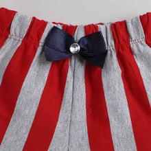 Load image into Gallery viewer, CrayonFlakes Soft and comfortable Striped Printed Shorts