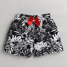 Load image into Gallery viewer, CrayonFlakes Soft and comfortable Leaves Printed Short