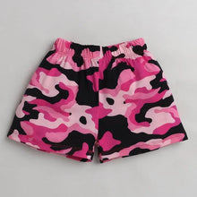 Load image into Gallery viewer, CrayonFlakes Soft and comfortable Camouflage Printed Short