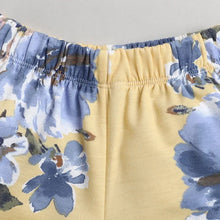 Load image into Gallery viewer, CrayonFlakes Soft and comfortable Floral Printed Short - Yellow