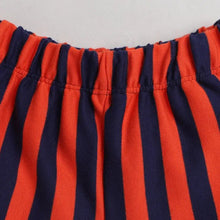 Load image into Gallery viewer, CrayonFlakes Soft and comfortable Striped Printed Short