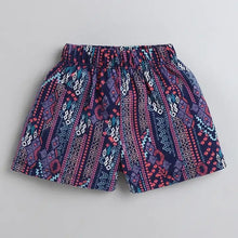 Load image into Gallery viewer, CrayonFlakes Soft and comfortable Abstract Printed Short
