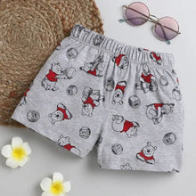 Load image into Gallery viewer, CrayonFlakes Soft and comfortable Teddy Printed Short