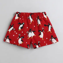 Load image into Gallery viewer, CrayonFlakes Soft and comfortable Penguin Printed Short