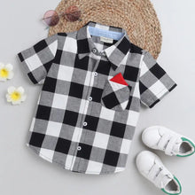 Load image into Gallery viewer, CrayonFlakes Soft and comfortable Checkered Printed Shirt