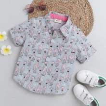 Load image into Gallery viewer, CrayonFlakes Soft and comfortable Giraffe Printed Shirt
