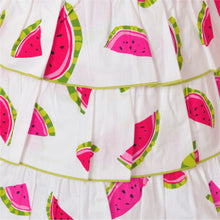 Load image into Gallery viewer, Watermelon Tiered Skirt