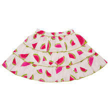 Load image into Gallery viewer, Watermelon Tiered Skirt