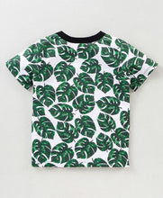 Load image into Gallery viewer, CrayonFlakes Soft and comfortable Forest Leaves Printed Tshirt