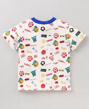 Load image into Gallery viewer, CrayonFlakes Soft and comfortable Play Time Printed Tshirt