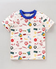 Load image into Gallery viewer, CrayonFlakes Soft and comfortable Play Time Printed Tshirt