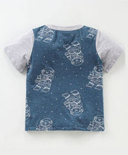 Load image into Gallery viewer, CrayonFlakes Soft and comfortable Spacewalk Printed Tshirt