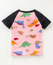 Load image into Gallery viewer, CrayonFlakes Soft and comfortable Dinosaur Printed Tshirt